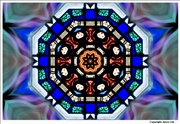 Stained glass pattern